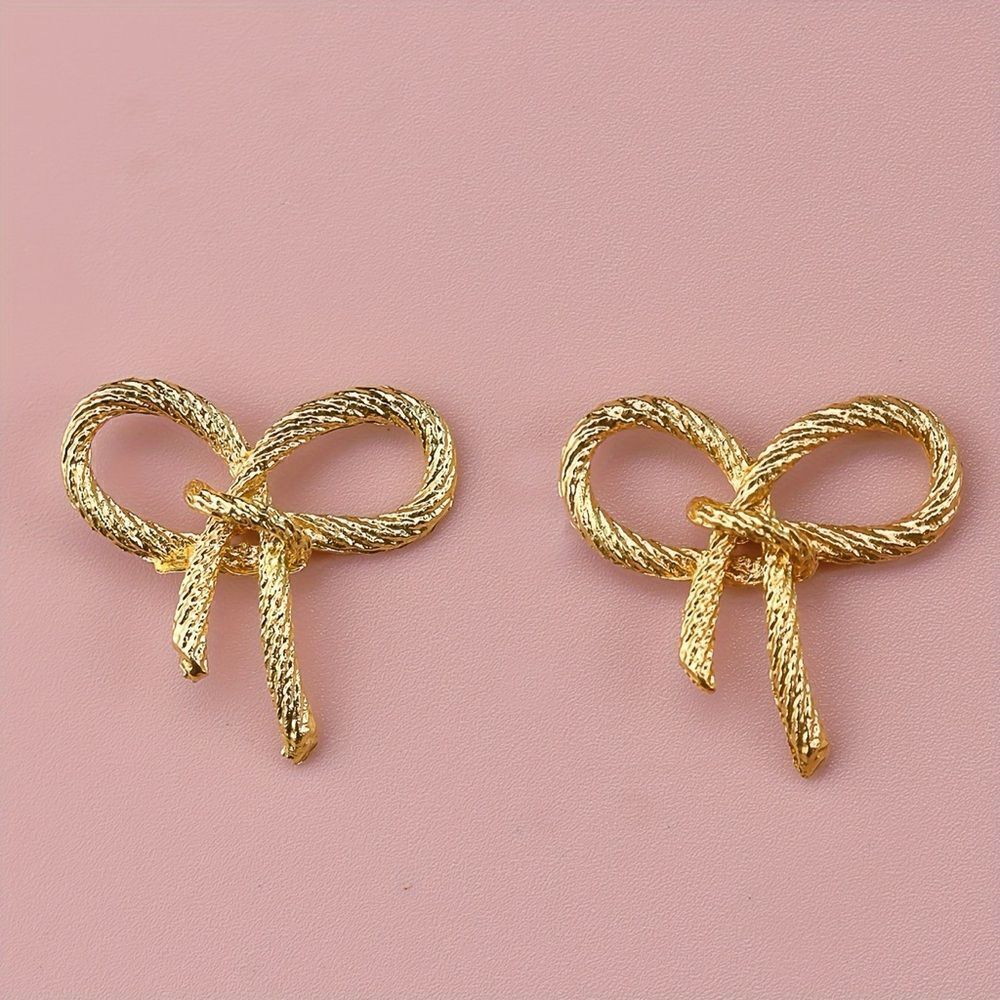 Bow earrings N883